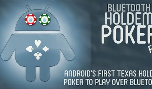 Покер по блютузу на Андроид