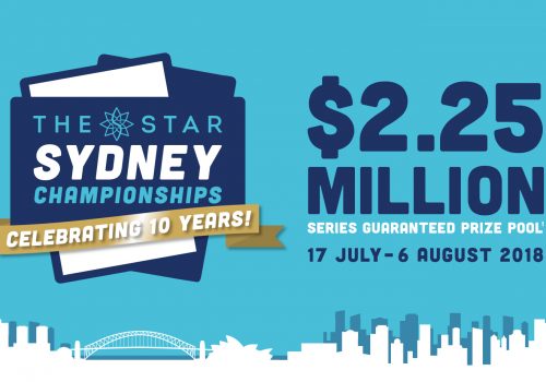 Чарли Хэвс – чип-лидер дня №1 на Star Sydney Champs Challenge